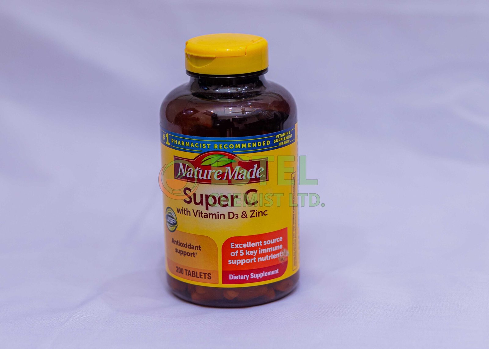 NATURE MADE SUPER C VIT D 200'S